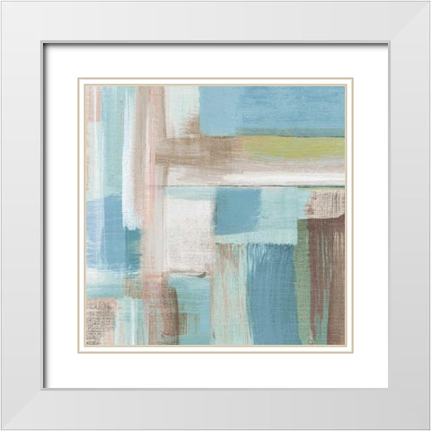 Tuscany Revisited I White Modern Wood Framed Art Print with Double Matting by Jill, Susan