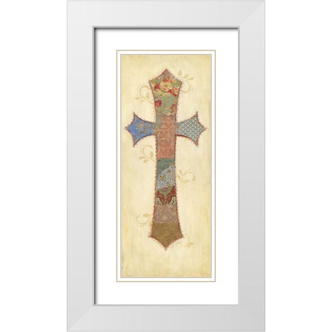 Before the Cross II White Modern Wood Framed Art Print with Double Matting by Tava Studios