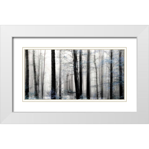 Waiting For Spring White Modern Wood Framed Art Print with Double Matting by Weisz, Irene