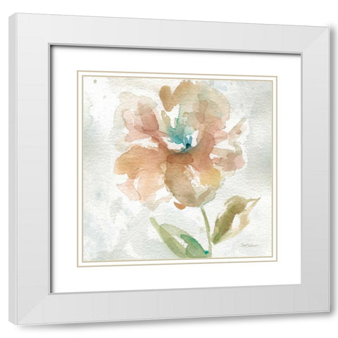 Sunny Afternoon IV White Modern Wood Framed Art Print with Double Matting by Robinson, Carol