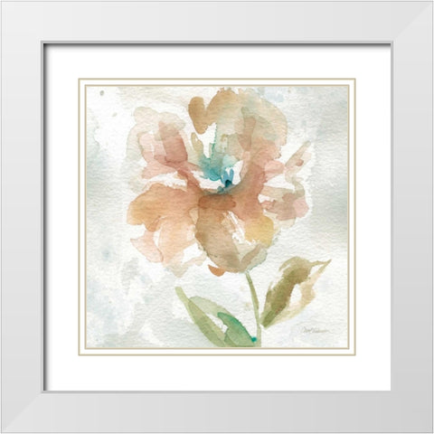 Sunny Afternoon IV White Modern Wood Framed Art Print with Double Matting by Robinson, Carol