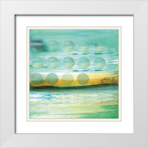Night Approach White Modern Wood Framed Art Print with Double Matting by Jill, Susan