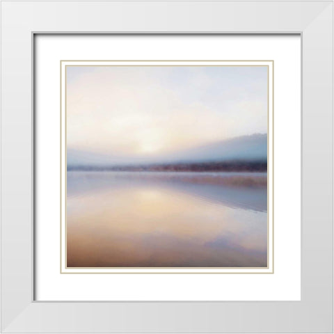 Patagonia II White Modern Wood Framed Art Print with Double Matting by Delimont, Danita
