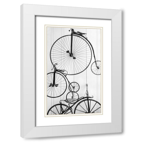 Classic Rides White Modern Wood Framed Art Print with Double Matting by Delimont, Danita