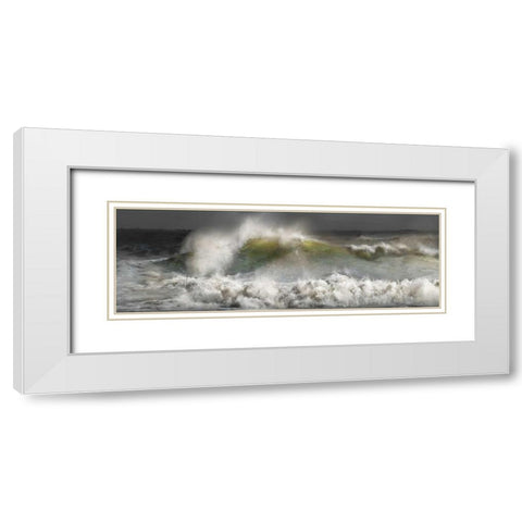 Approaching White Modern Wood Framed Art Print with Double Matting by Calascibetta, Mike