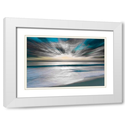 Tamarack Light White Modern Wood Framed Art Print with Double Matting by Delimont, Danita
