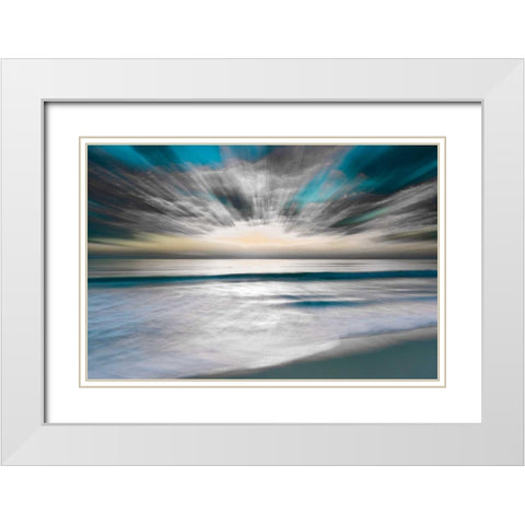 Tamarack Light White Modern Wood Framed Art Print with Double Matting by Delimont, Danita