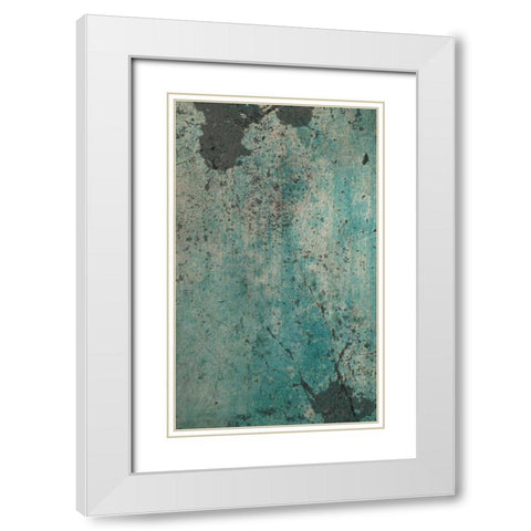 Urban Splatter White Modern Wood Framed Art Print with Double Matting by Knutsen, Conrad