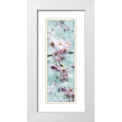 Sweet Spring I White Modern Wood Framed Art Print with Double Matting by Weisz, Irene