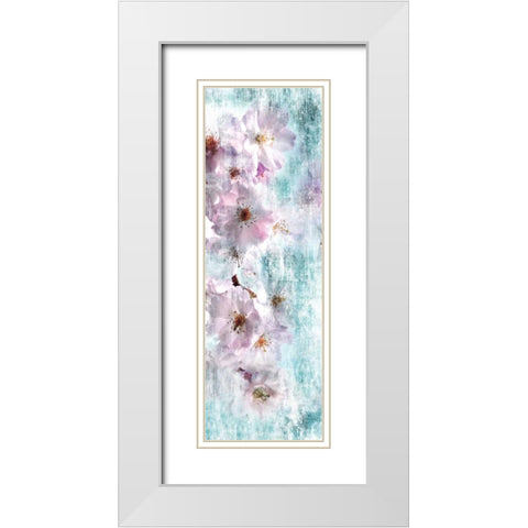 Sweet Spring II White Modern Wood Framed Art Print with Double Matting by Weisz, Irene