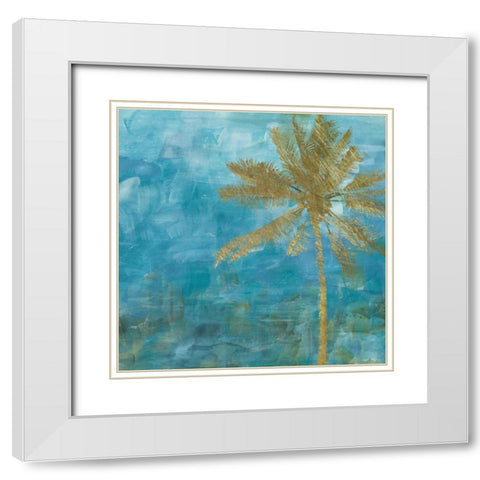 Afternoon Breeze White Modern Wood Framed Art Print with Double Matting by Craven, Katrina