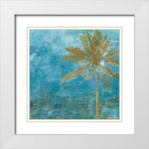 Afternoon Breeze White Modern Wood Framed Art Print with Double Matting by Craven, Katrina