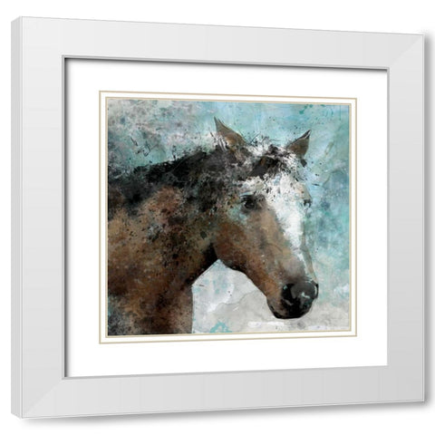 Trail At Dawn White Modern Wood Framed Art Print with Double Matting by Robinson, Carol