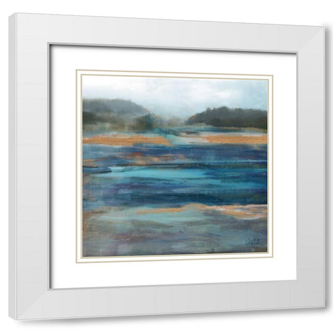 Cold Spring Morning I White Modern Wood Framed Art Print with Double Matting by Jill, Susan