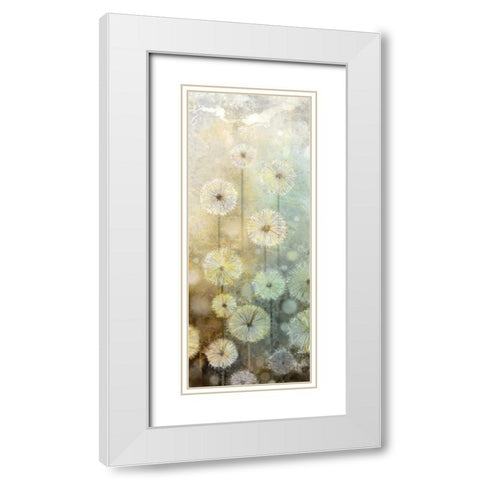 Make A Wish I White Modern Wood Framed Art Print with Double Matting by Knutsen, Conrad