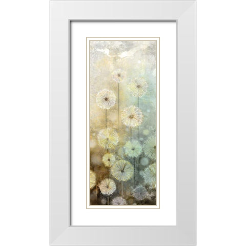 Make A Wish I White Modern Wood Framed Art Print with Double Matting by Knutsen, Conrad