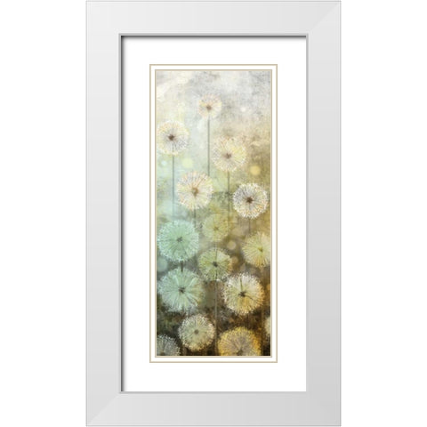 Make A Wish II White Modern Wood Framed Art Print with Double Matting by Knutsen, Conrad