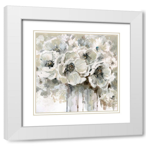 Quiet Moments White Modern Wood Framed Art Print with Double Matting by Robinson, Carol