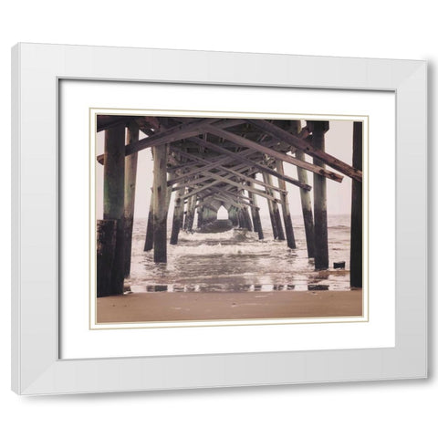 Under the White Modern Wood Framed Art Print with Double Matting by Delimont, Danita