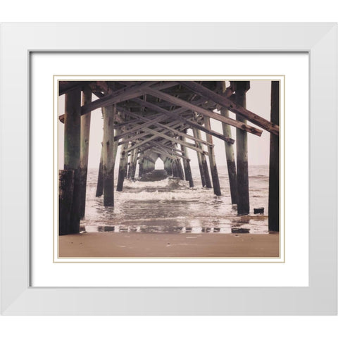 Under the White Modern Wood Framed Art Print with Double Matting by Delimont, Danita