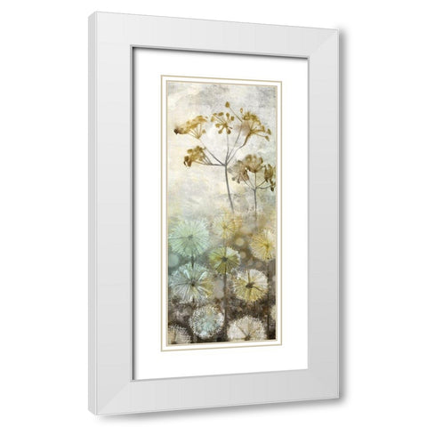 Wild Wishing II White Modern Wood Framed Art Print with Double Matting by Knutsen, Conrad