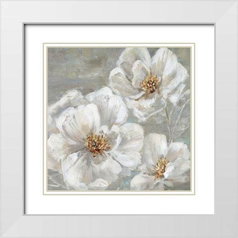 Summer Solstice II White Modern Wood Framed Art Print with Double Matting by Swatland, Sally