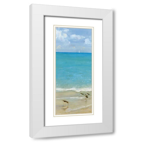 Brunch On The White Modern Wood Framed Art Print with Double Matting by Swatland, Sally