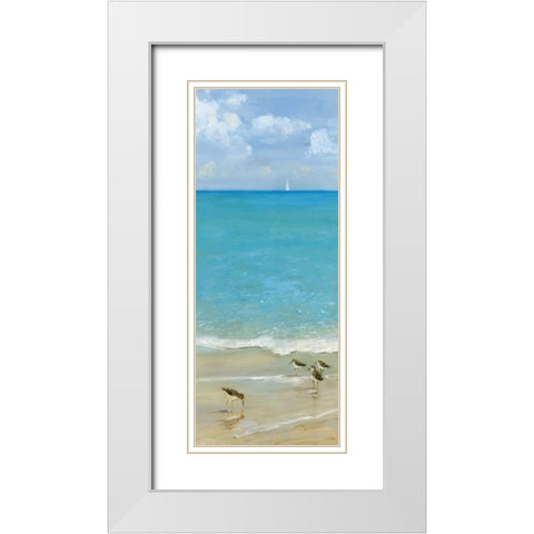 Brunch On The White Modern Wood Framed Art Print with Double Matting by Swatland, Sally