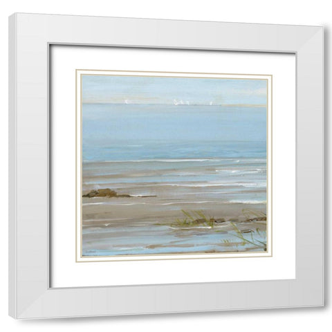 Afternoon On The White Modern Wood Framed Art Print with Double Matting by Swatland, Sally