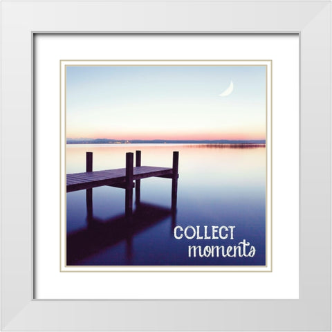 Collect Moments White Modern Wood Framed Art Print with Double Matting by Delimont, Danita