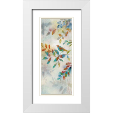 Sausalito Summer II White Modern Wood Framed Art Print with Double Matting by Nan