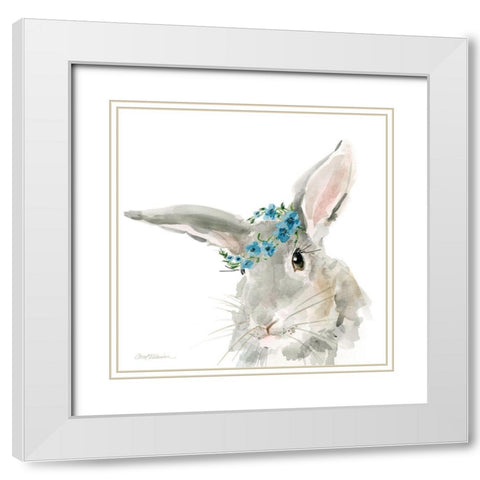 Glamour Girls White Modern Wood Framed Art Print with Double Matting by Robinson, Carol