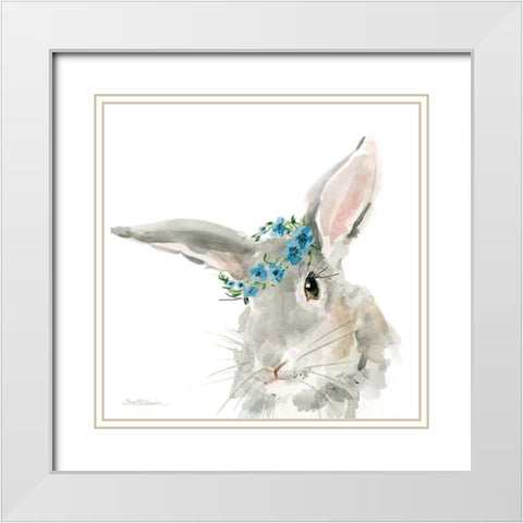 Glamour Girls White Modern Wood Framed Art Print with Double Matting by Robinson, Carol