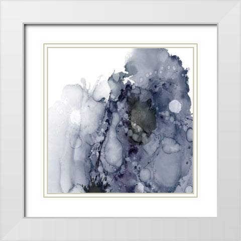 Sea Coral II White Modern Wood Framed Art Print with Double Matting by Robinson, Carol