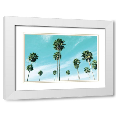 East Coast White Modern Wood Framed Art Print with Double Matting by Carpentieri, Natalie