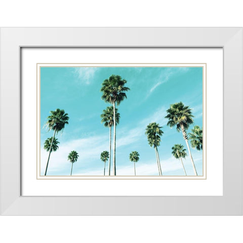 East Coast White Modern Wood Framed Art Print with Double Matting by Carpentieri, Natalie