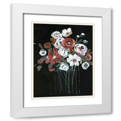 Chiaroscuro I White Modern Wood Framed Art Print with Double Matting by Swatland, Sally