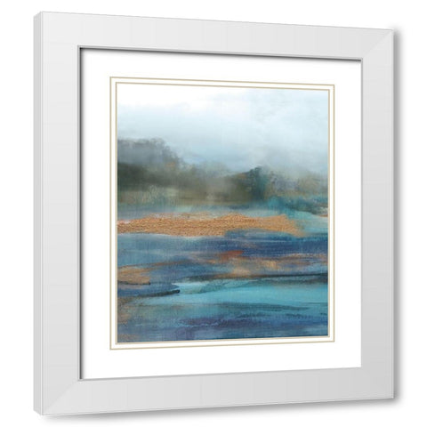 Cold Spring - Detail I White Modern Wood Framed Art Print with Double Matting by Jill, Susan