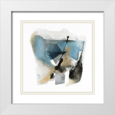 Artestian Spring II White Modern Wood Framed Art Print with Double Matting by Jill, Susan