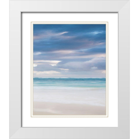 Bavaro Beach at White Modern Wood Framed Art Print with Double Matting by Delimont, Danita
