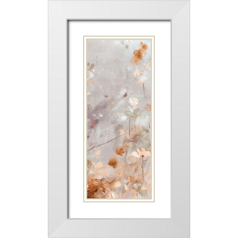 Evening Glow II White Modern Wood Framed Art Print with Double Matting by Robinson, Carol