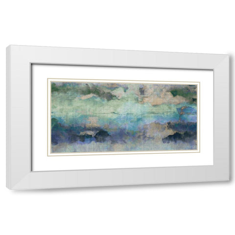 Dreamscape White Modern Wood Framed Art Print with Double Matting by Butler, John