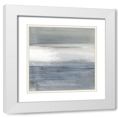 Weathered IV White Modern Wood Framed Art Print with Double Matting by Jill, Susan