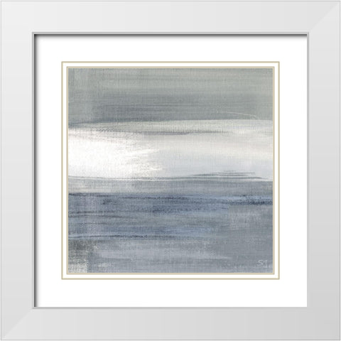 Weathered IV White Modern Wood Framed Art Print with Double Matting by Jill, Susan