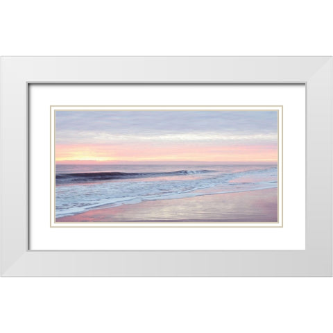 Morning Break White Modern Wood Framed Art Print with Double Matting by Carpentieri, Natalie