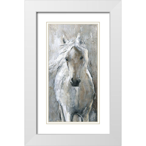 Standing Proud White Modern Wood Framed Art Print with Double Matting by Robinson, Carol