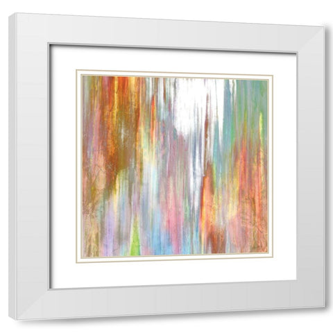 Mislead I White Modern Wood Framed Art Print with Double Matting by Butler, John