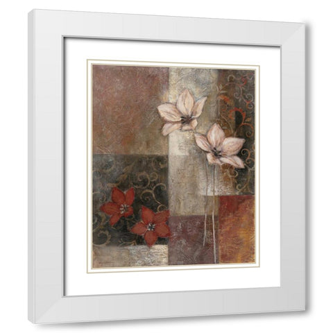Modern Magic II White Modern Wood Framed Art Print with Double Matting by Abrahams, Rosie
