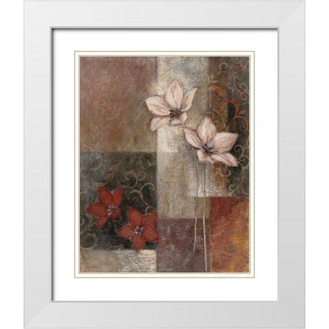 Modern Magic II White Modern Wood Framed Art Print with Double Matting by Abrahams, Rosie