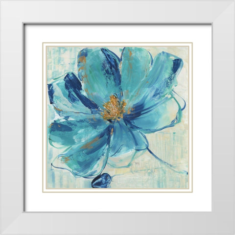 Taking In The White Modern Wood Framed Art Print with Double Matting by Swatland, Sally